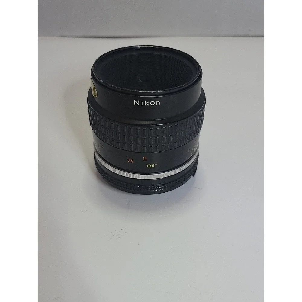 NIKON MICRO-NIKKOR 55mm f/2.8 MF Lens AIS/AI-S Mount fits FILM DIGITAL EXCELLENT